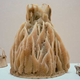Illustration for article titled An Artist and Her Bees Create Beautiful Honeycomb-Draped Sculptures